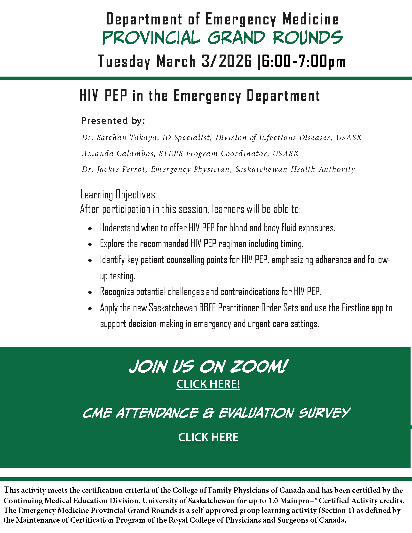 HIV PEP in the Emergency Department